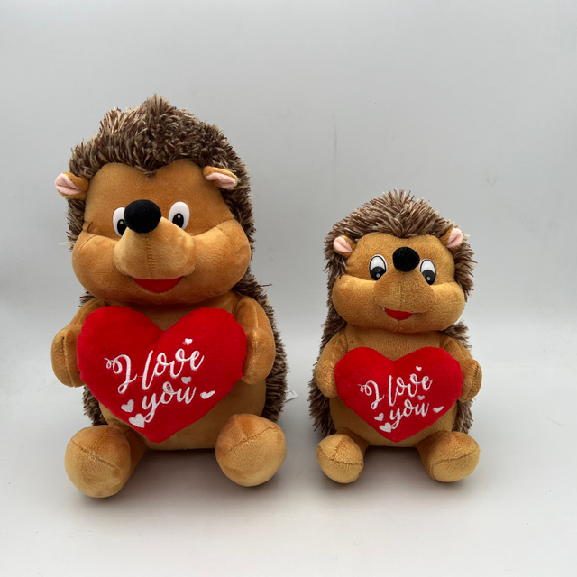 Hedgehog with love heart